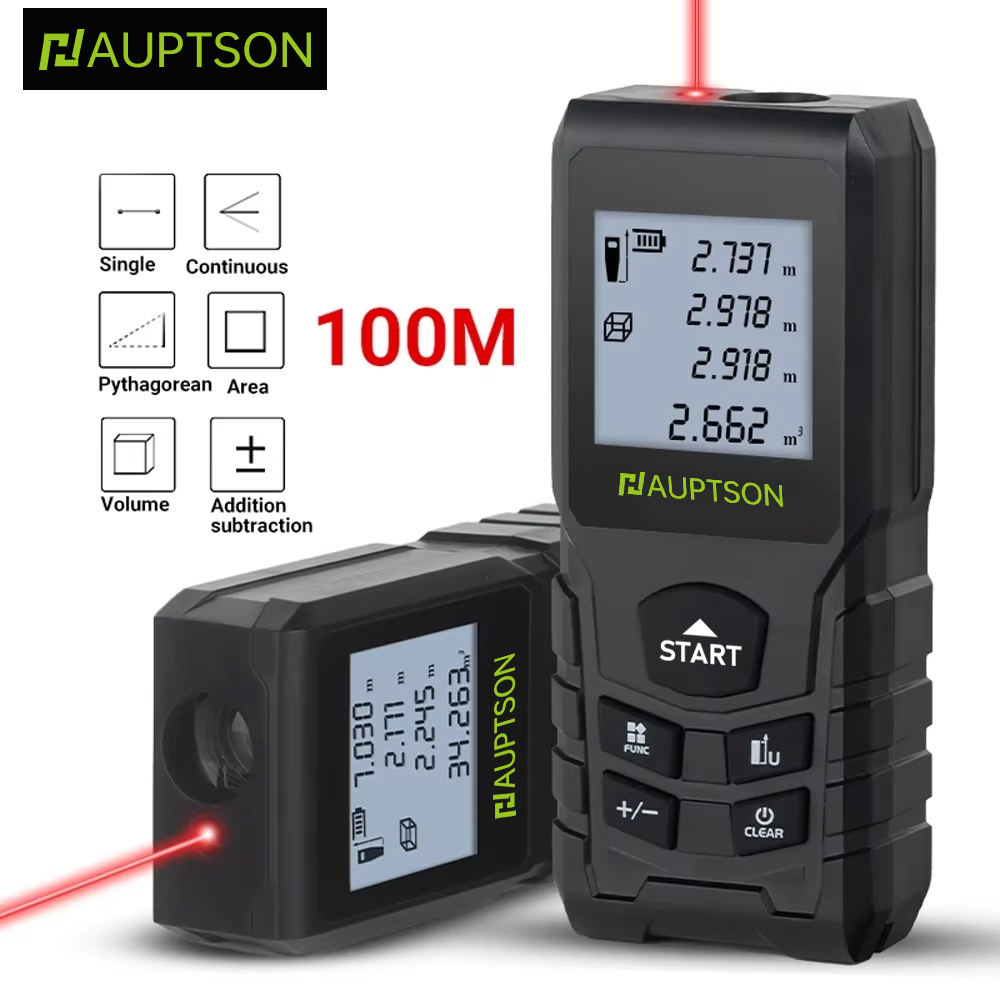 Industrial Laser Rangefinder - HAUPTSON 70/100M Telemetro laser Misuratore di
