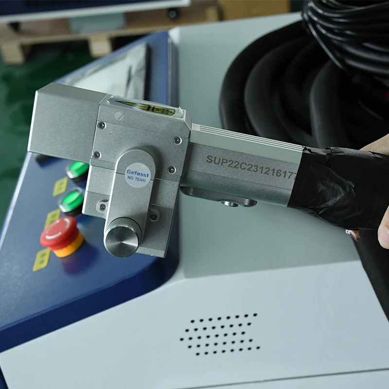 Industrial Laser Cleaning Machine - SUP22C Testa di Pulizia Laser Portatile