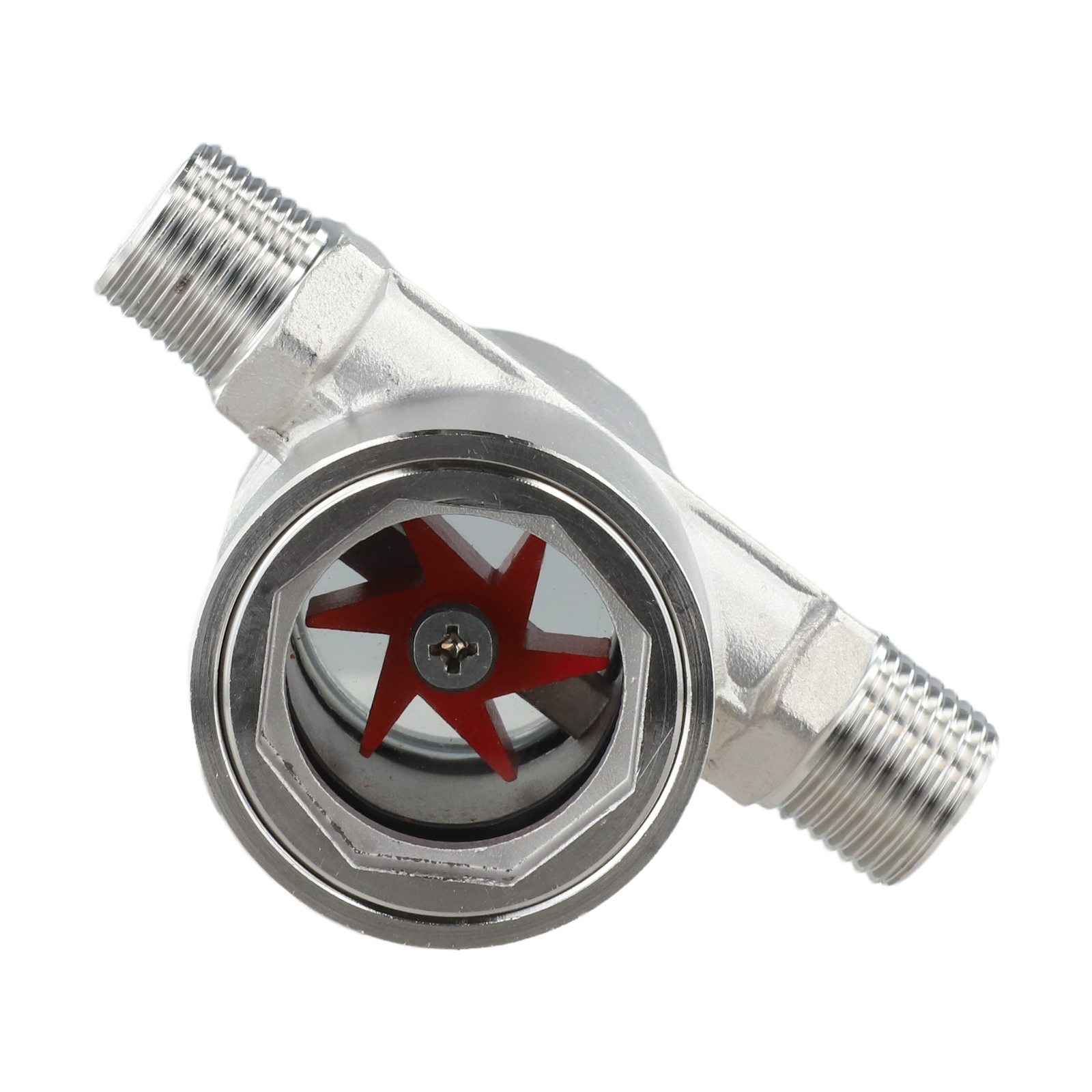 Industrial Visual - Indicatore di Flusso in Acciaio Inox