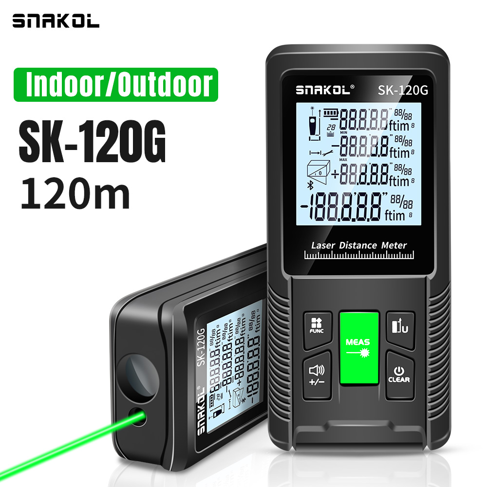 Industrial Laser Rangefinder - SNAKOL Misuratore Laser 3-in-1 ad Alta