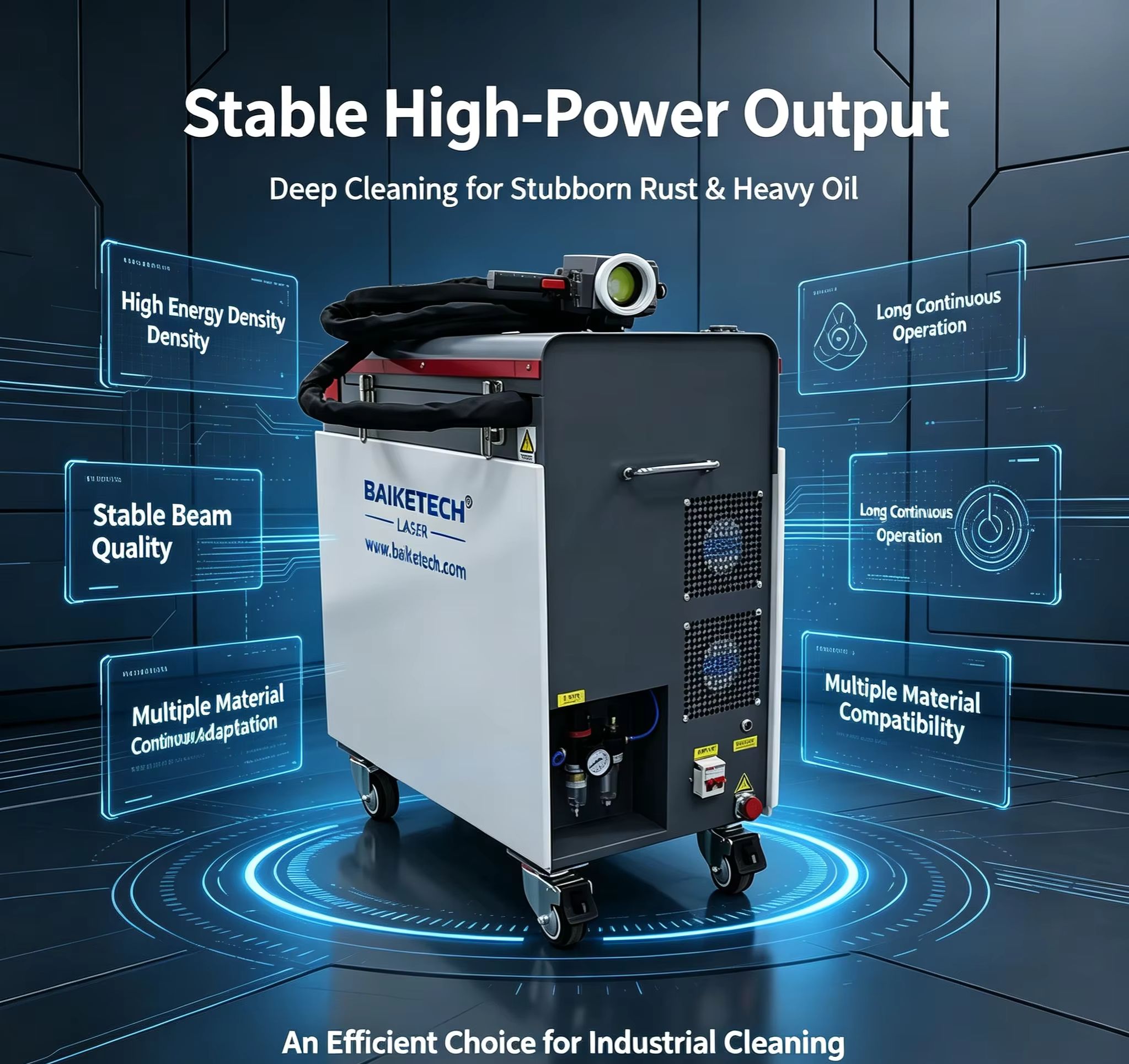 Macchina per la pulizia laser  - Industrial Laser Cleaning Machine recensione e prezzo