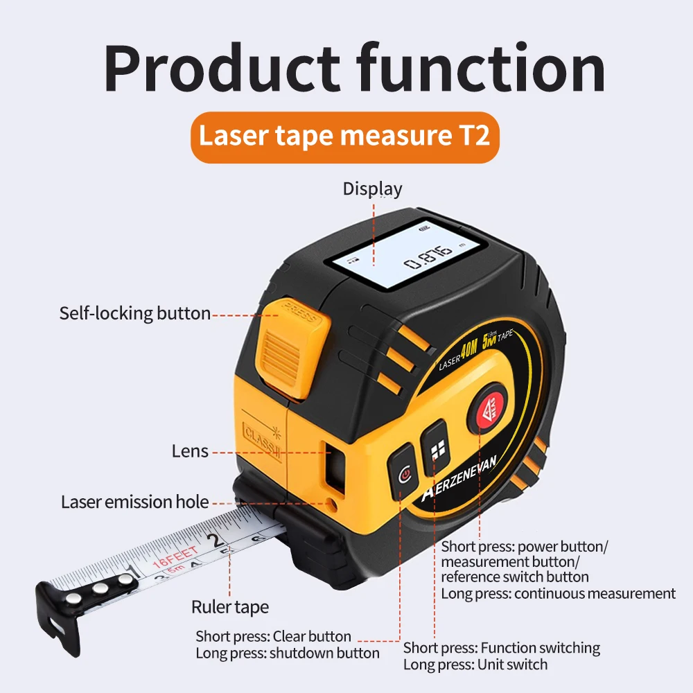 Misuratore Laser di Distanza 8 - Industrial Laser Rangefinder recensione e prezzo