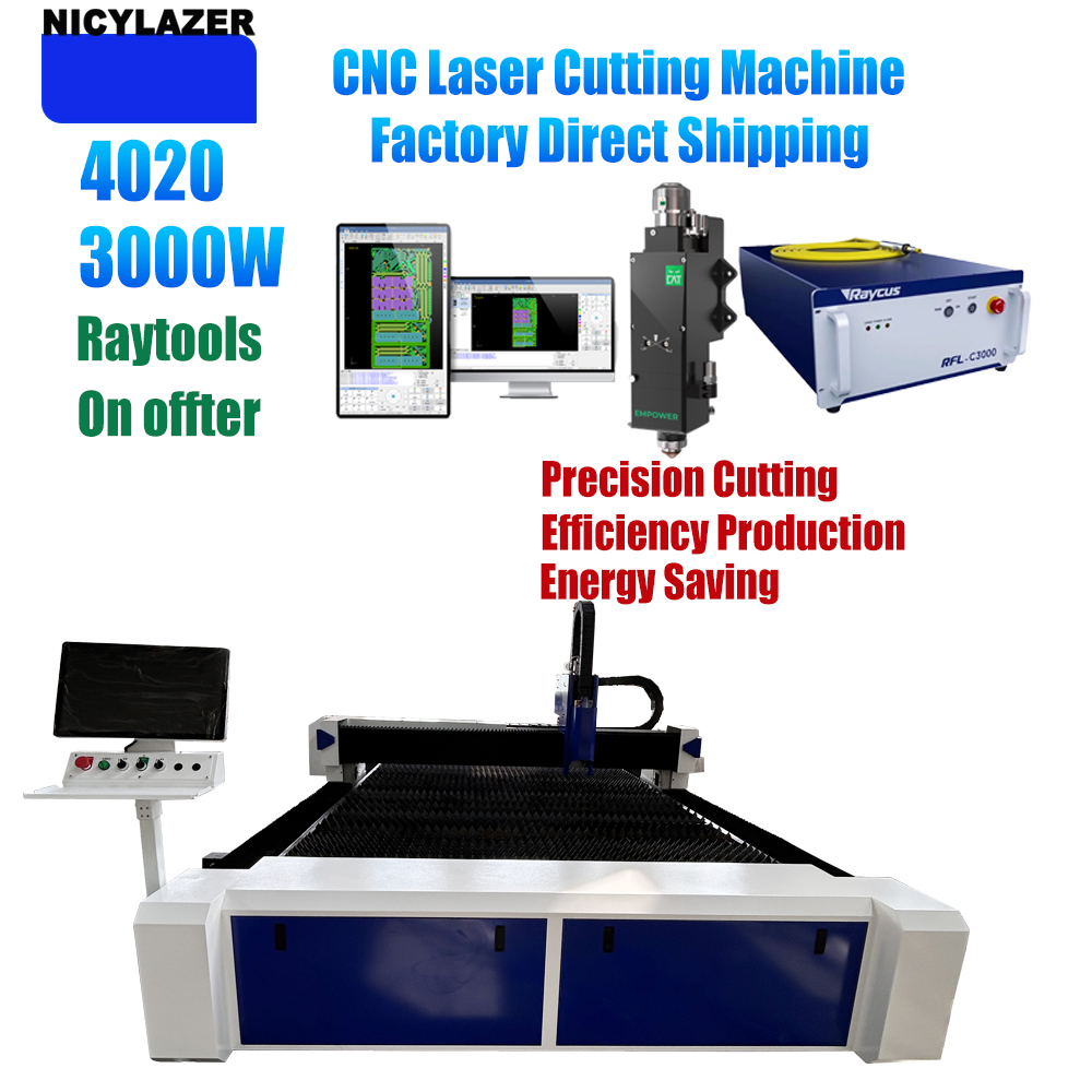 NICYLAZER CNC 3000W 4020 Macch - Industrial Laser Metal Cutting Machine recensione e prezzo