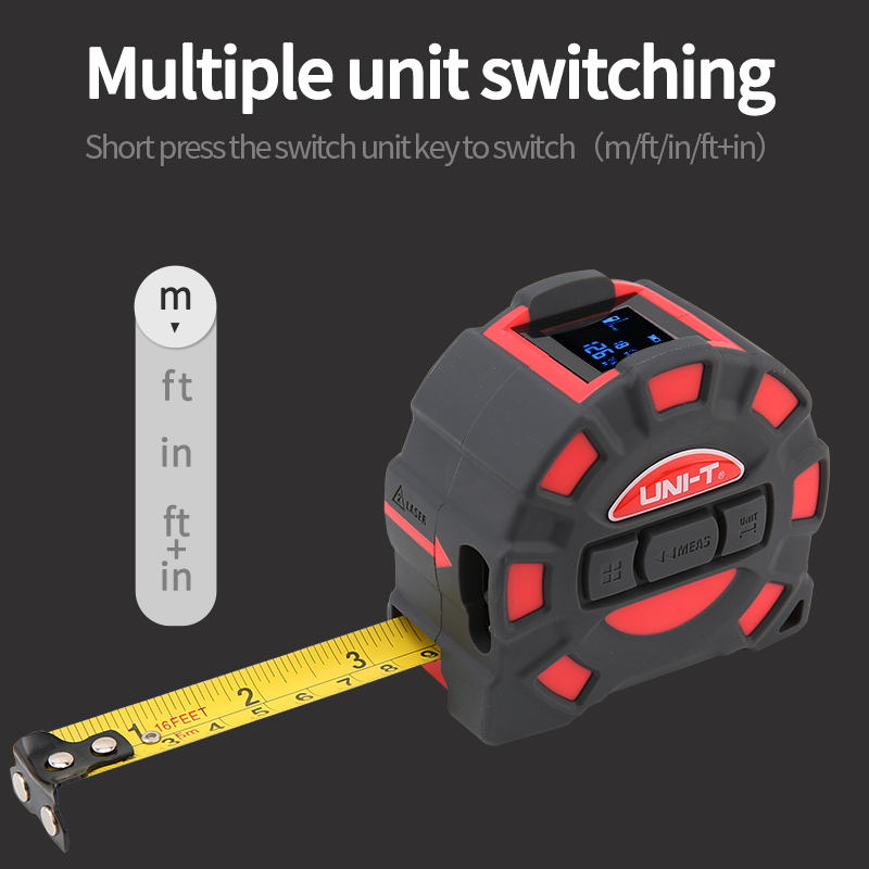 UNI-T 2 in1 50m 60M metro a na - Industrial Laser Rangefinder recensione e prezzo