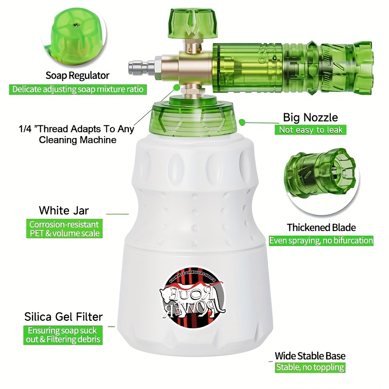 Idropulitrice Schiuma di Allum - Laser Nozzle Ceramic recensione e prezzo