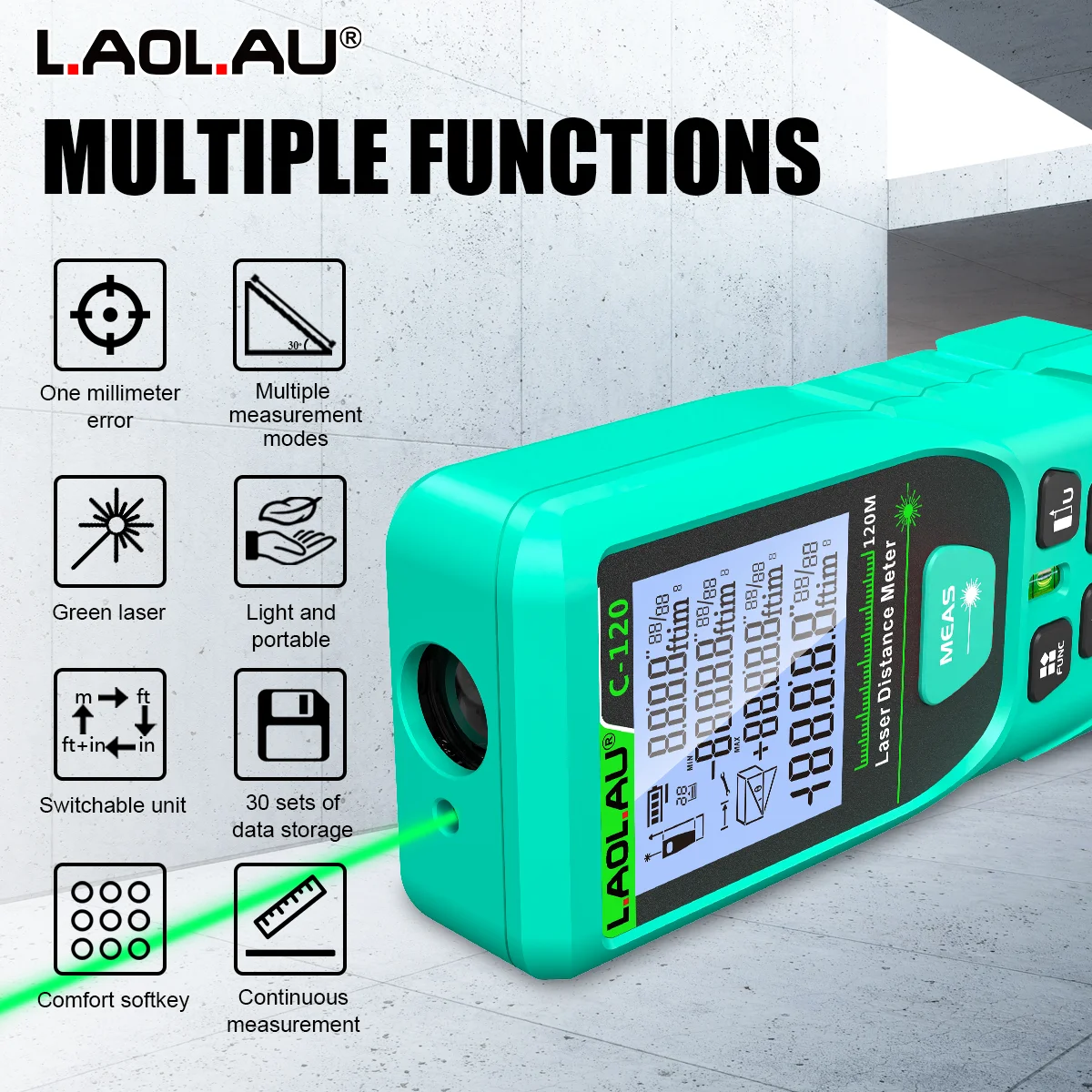 Telemetro laser digitale LAOLA - Industrial Laser Rangefinder recensione e prezzo
