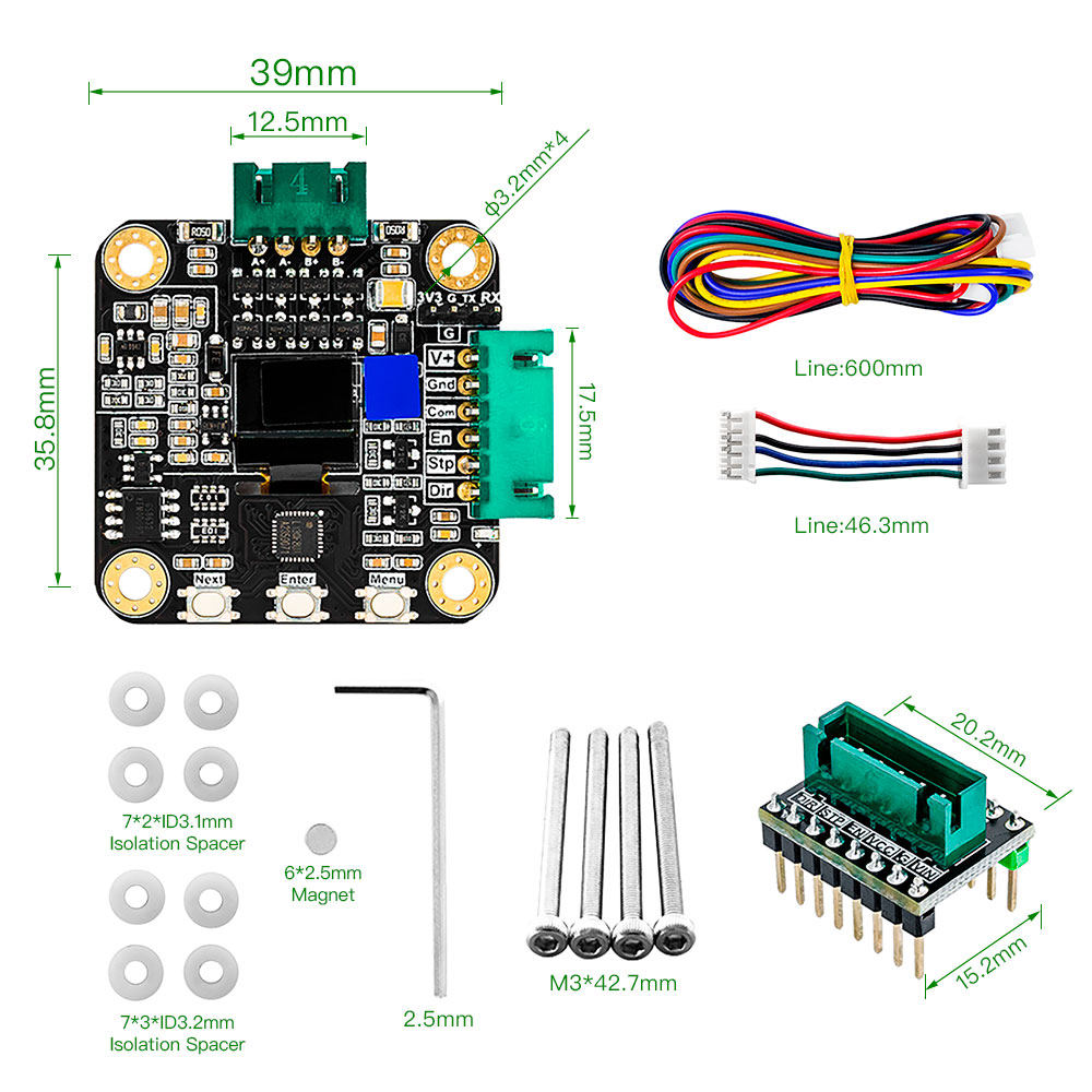 Makerbase MKS SERVO42C PCBA NE - Stepper Driver Cnc recensione e prezzo