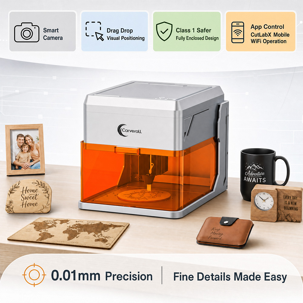Carverall A1PRO Incisore Laser - Industrial Laser Engraver For Metal recensione e prezzo
