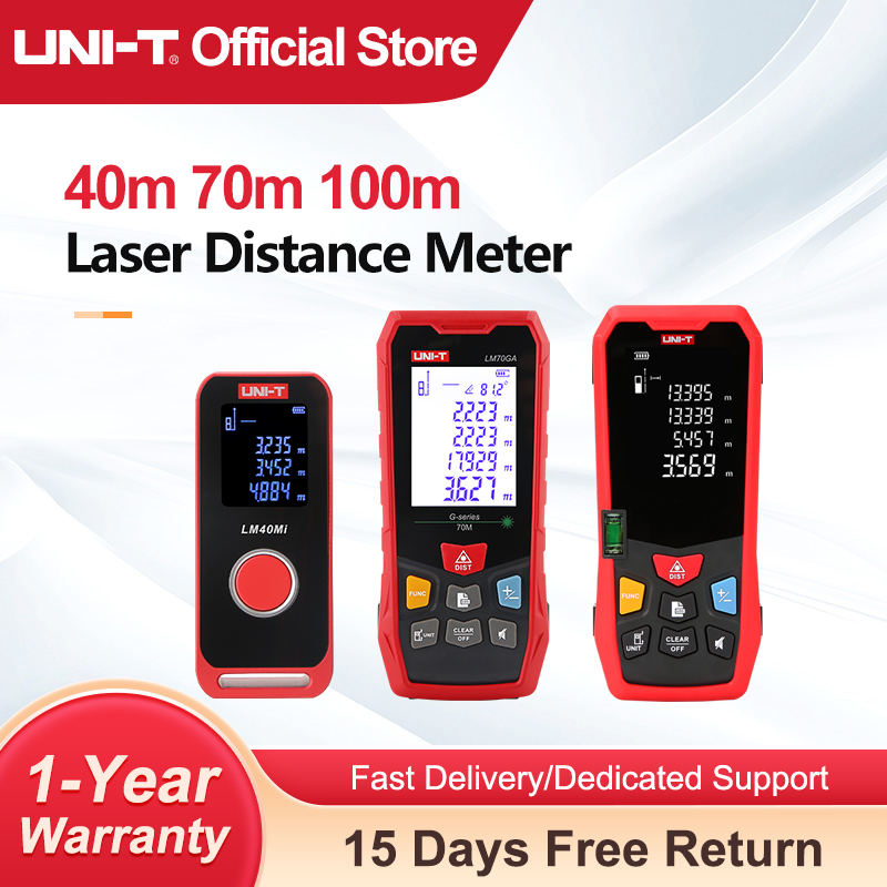 Telemetro Laser UNI-T 40m 60m  - Industrial Laser Rangefinder recensione e prezzo